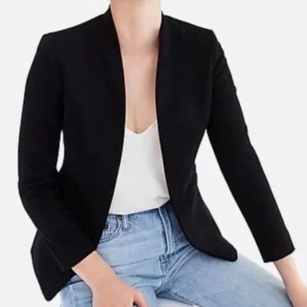 JCrew going out jacket blazer 4P and size 6p available - Picture 3 of 9
